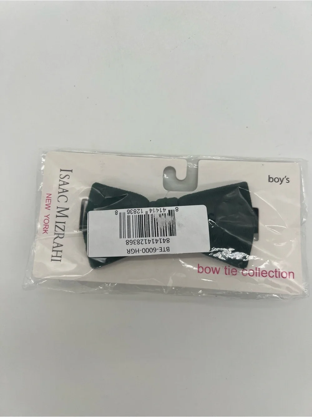 Bow tie Green Isaac mizrahi BOYS NEW IN PACKAGE!
